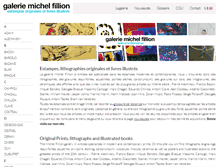 Tablet Screenshot of michelfillion.com